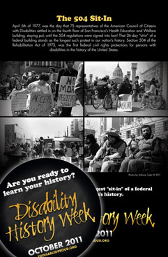 Photo of DHW 2011 Poster and DVD thumbnail.