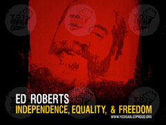 Photo of Ed Roberts Day iPad/Desktop Wallpaper thumbnail.